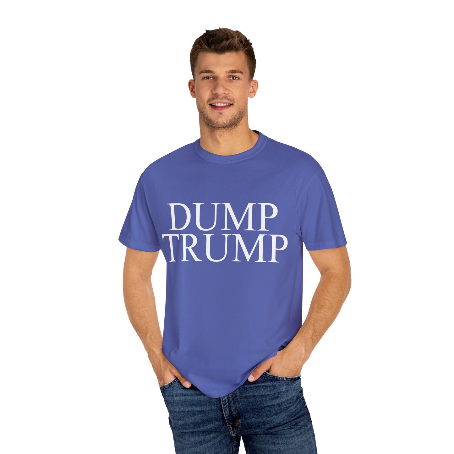 Dump Trump Unisex Garment-Dyed T-shirt