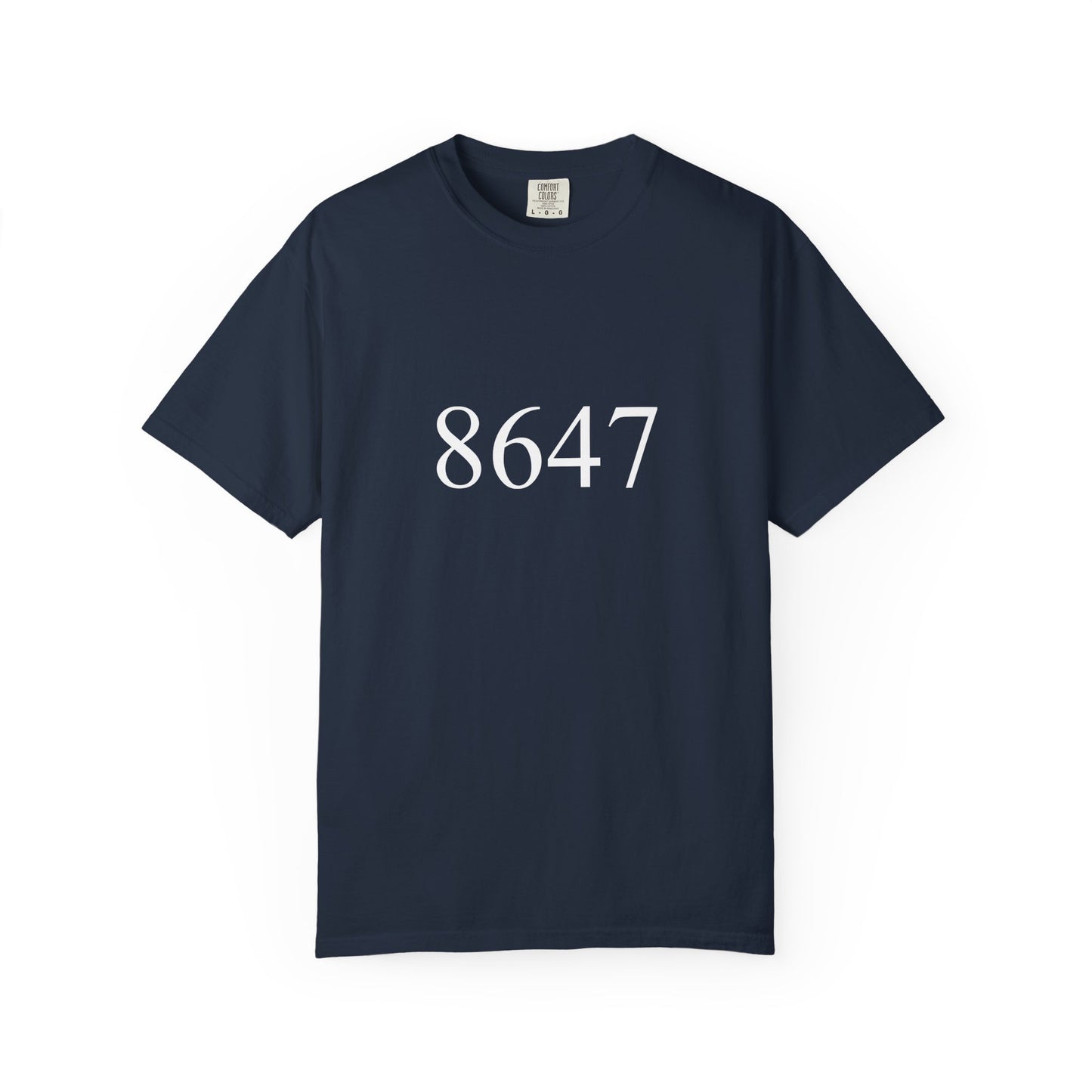 8647 Unisex Garment-Dyed T-shirt