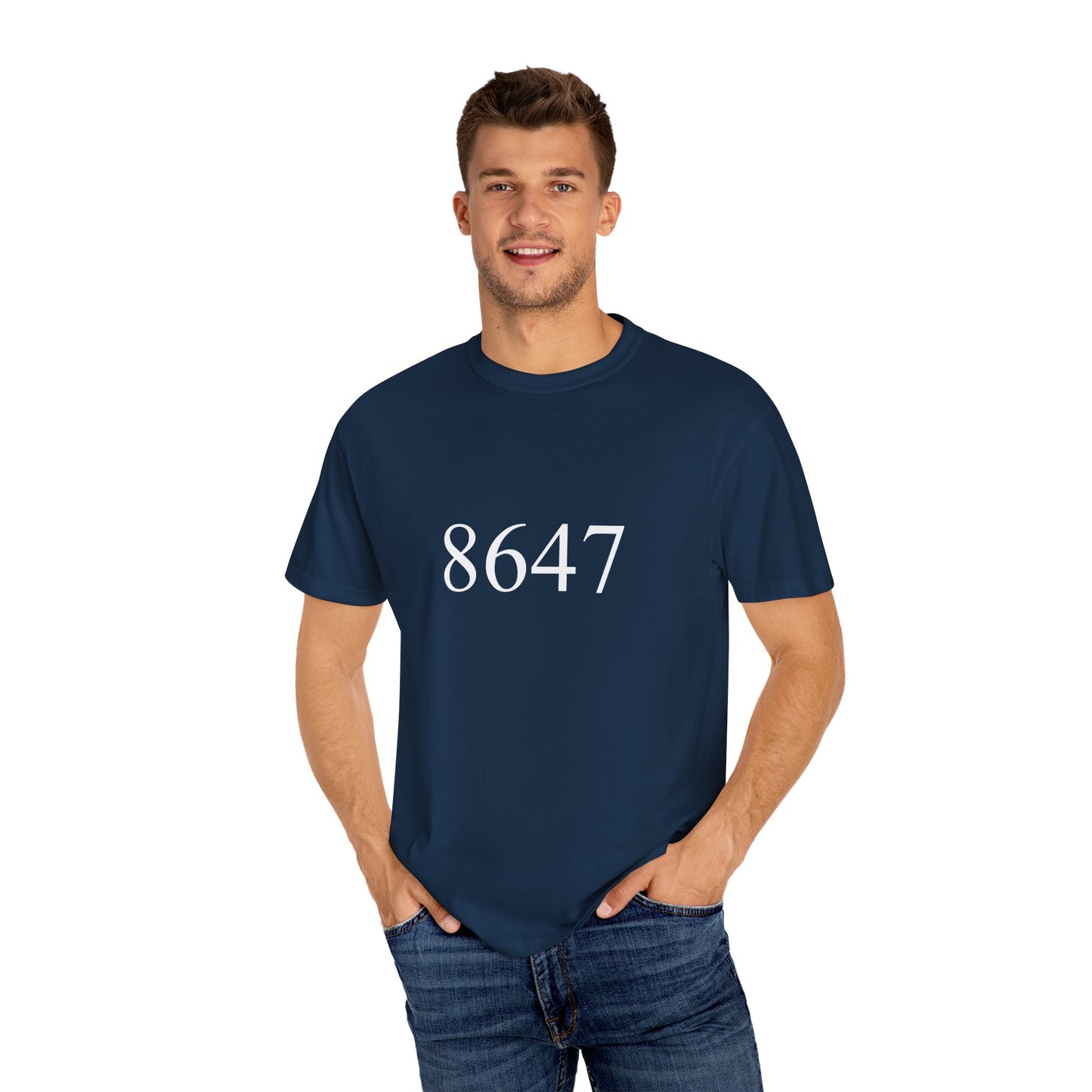 8647 Unisex Garment-Dyed T-shirt