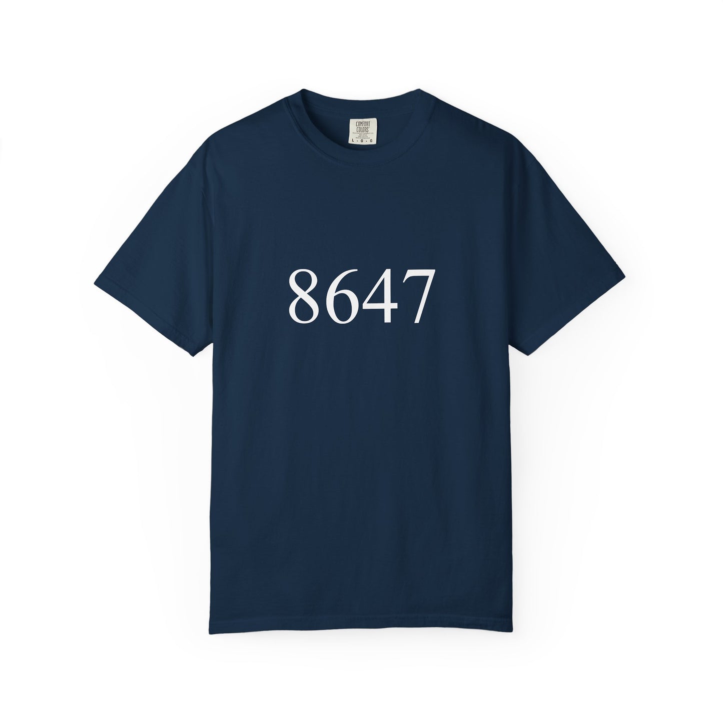 8647 Unisex Garment-Dyed T-shirt
