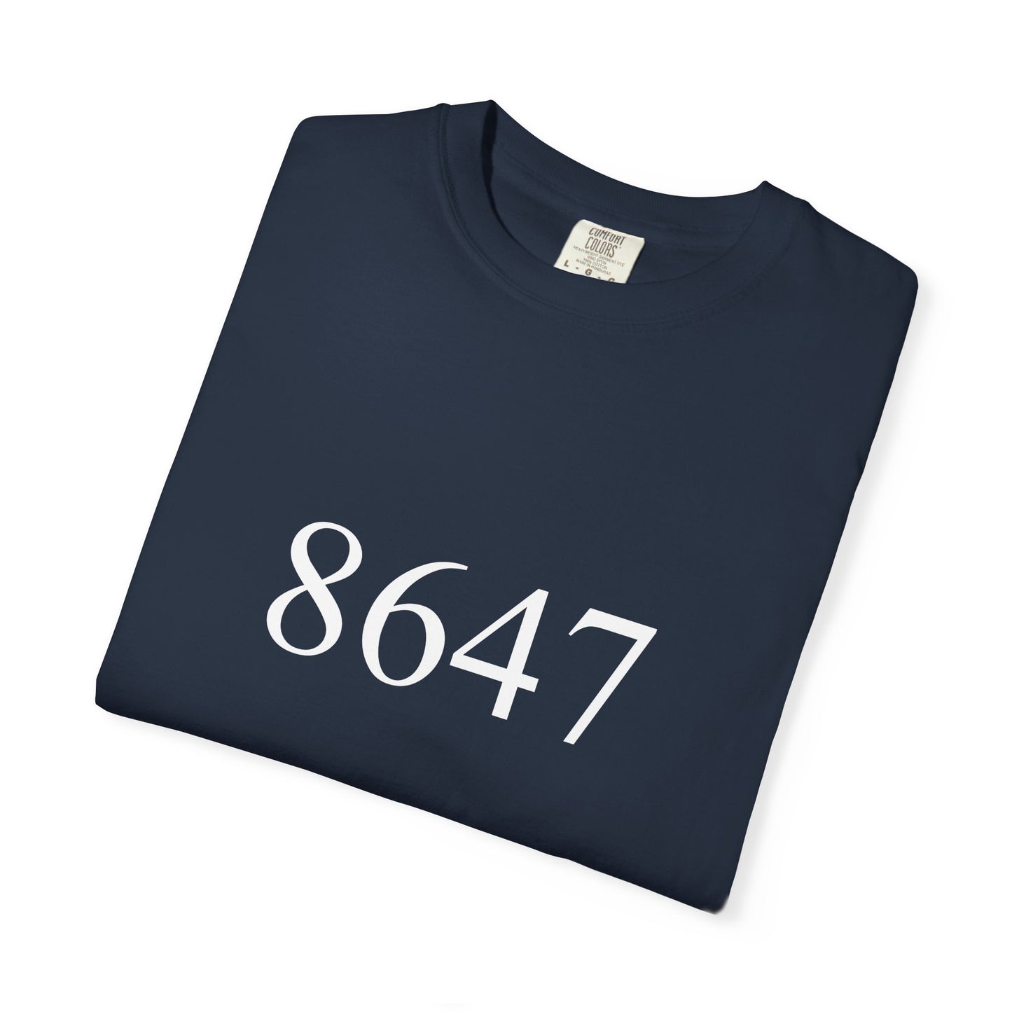 8647 Unisex Garment-Dyed T-shirt