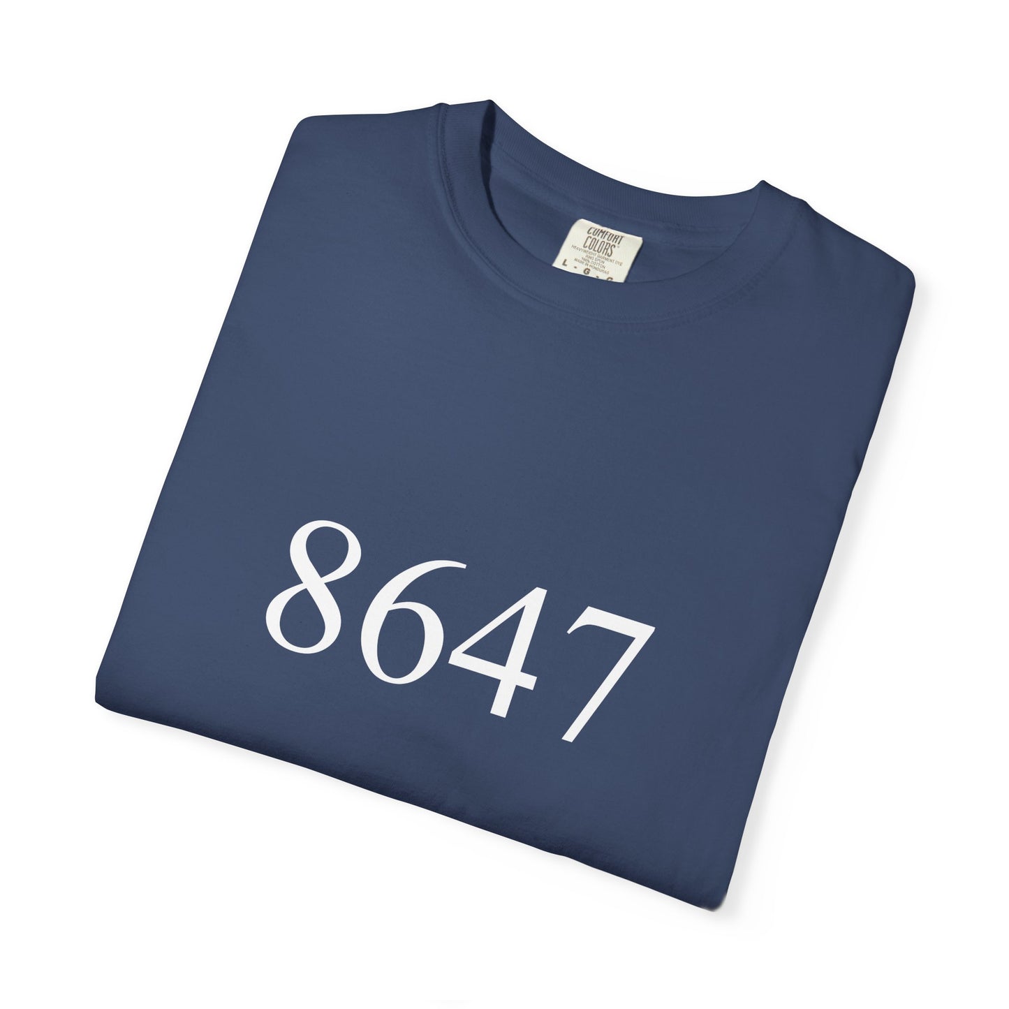 8647 Unisex Garment-Dyed T-shirt