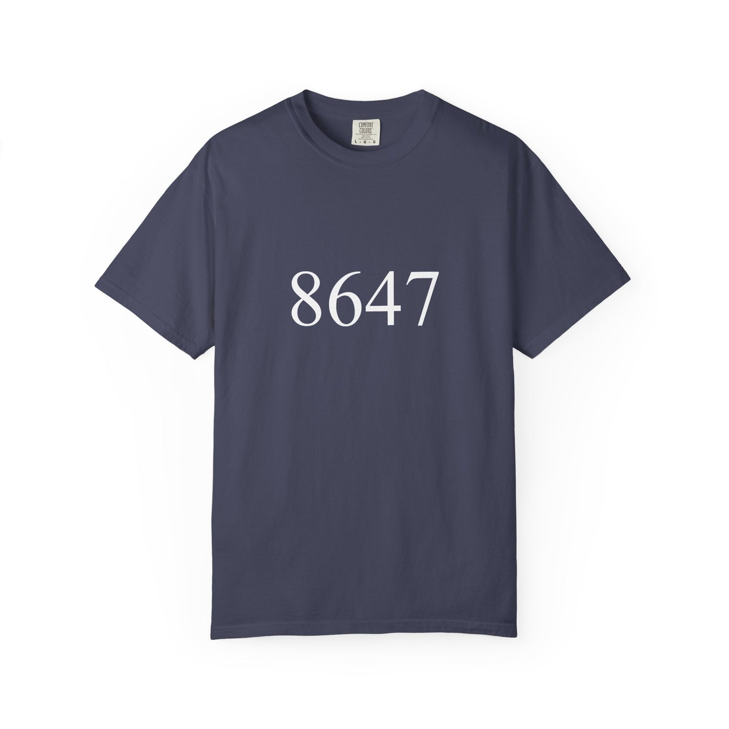 8647 Unisex Garment-Dyed T-shirt