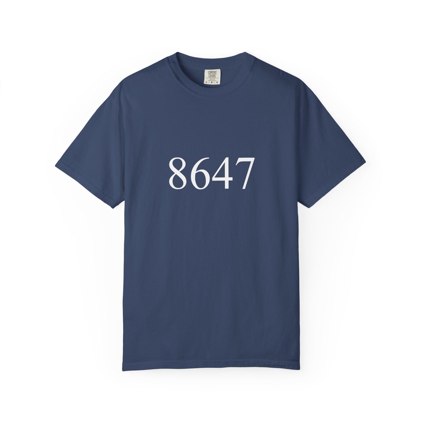8647 Unisex Garment-Dyed T-shirt