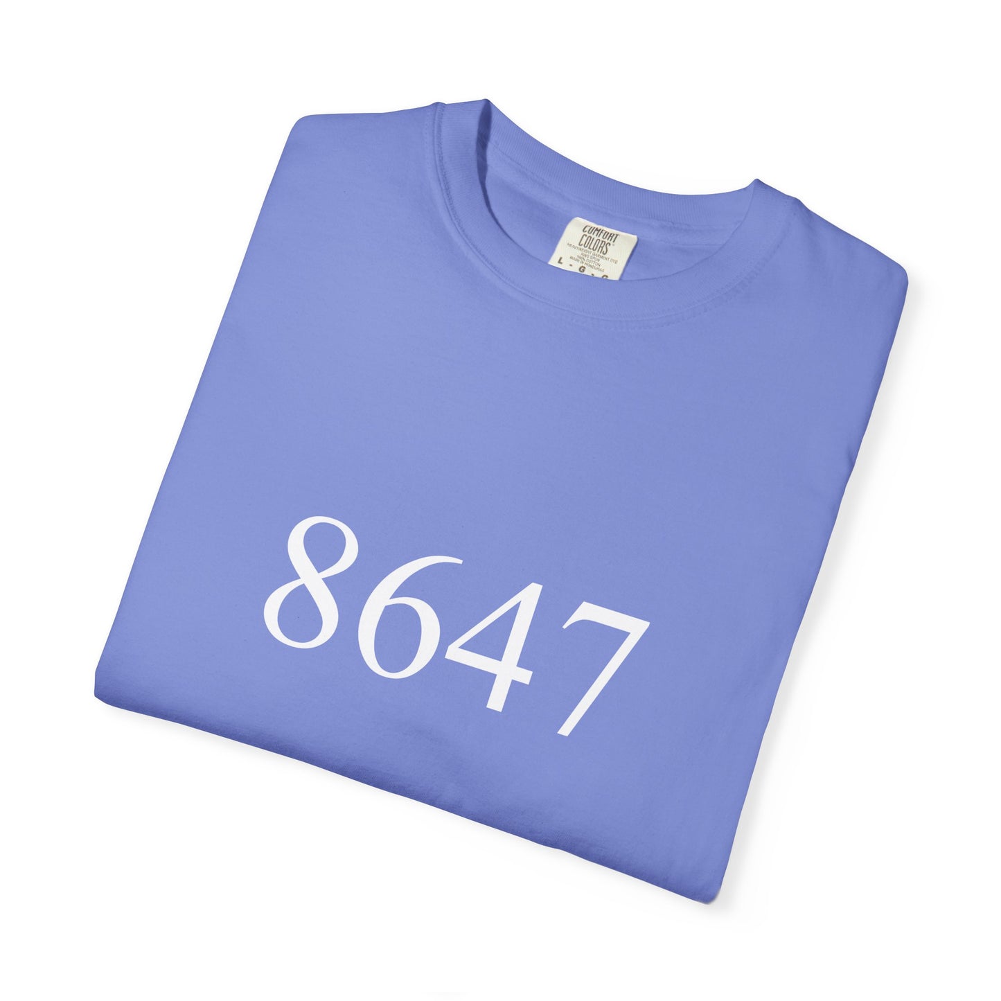 8647 Unisex Garment-Dyed T-shirt