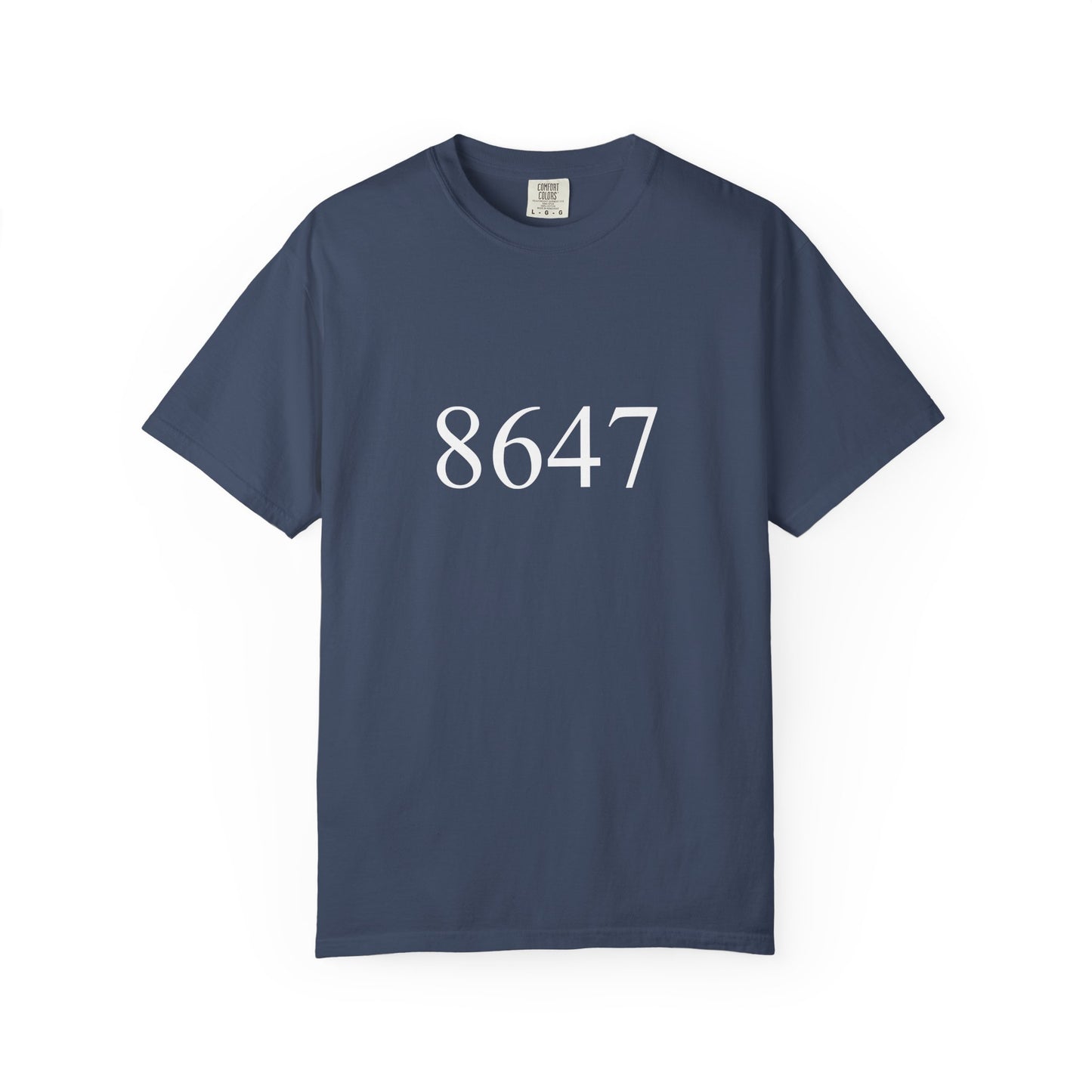 8647 Unisex Garment-Dyed T-shirt