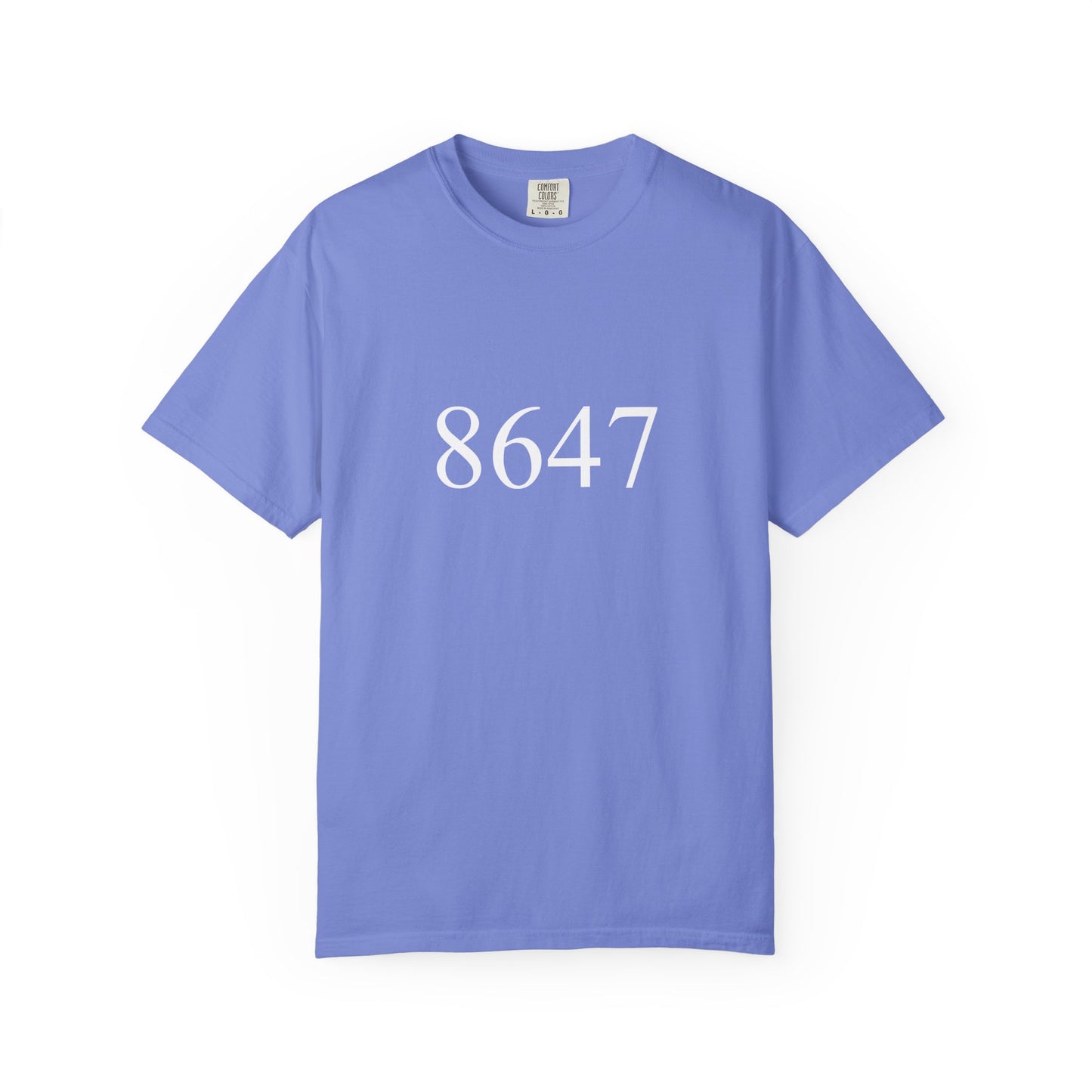8647 Unisex Garment-Dyed T-shirt