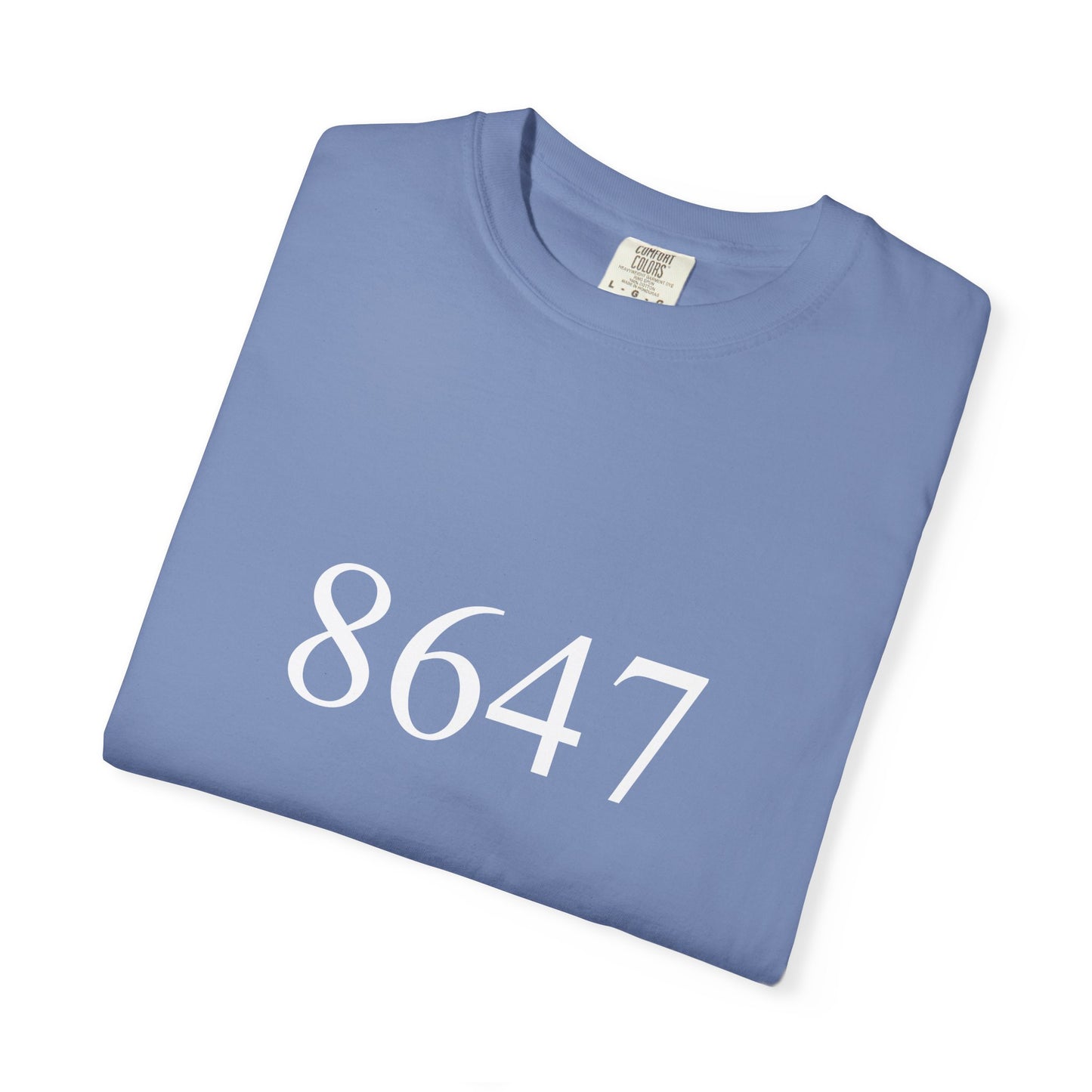 8647 Unisex Garment-Dyed T-shirt