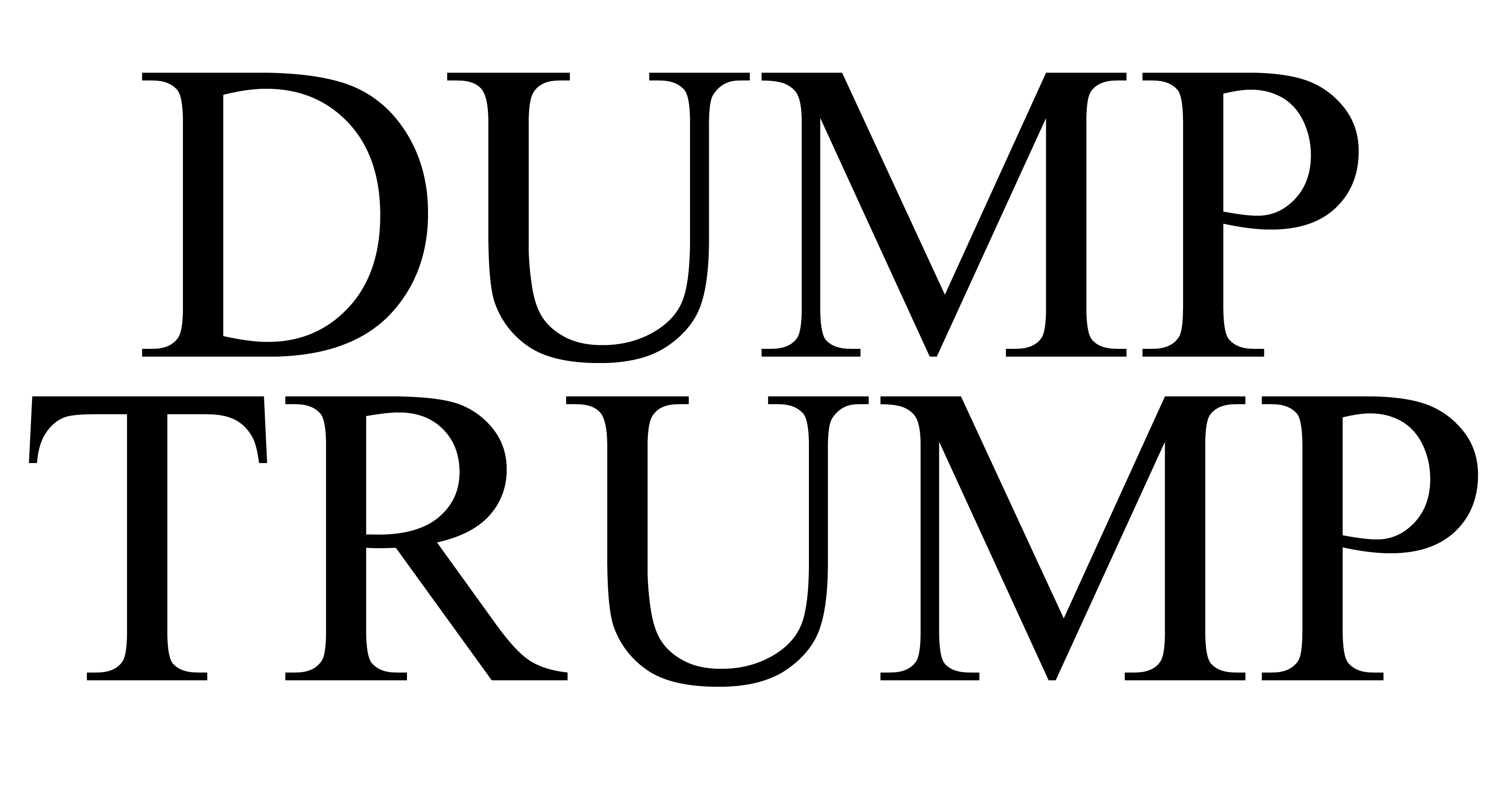 Dump Trump Gear | Satirical Anti-Trump Apparel & Gifts