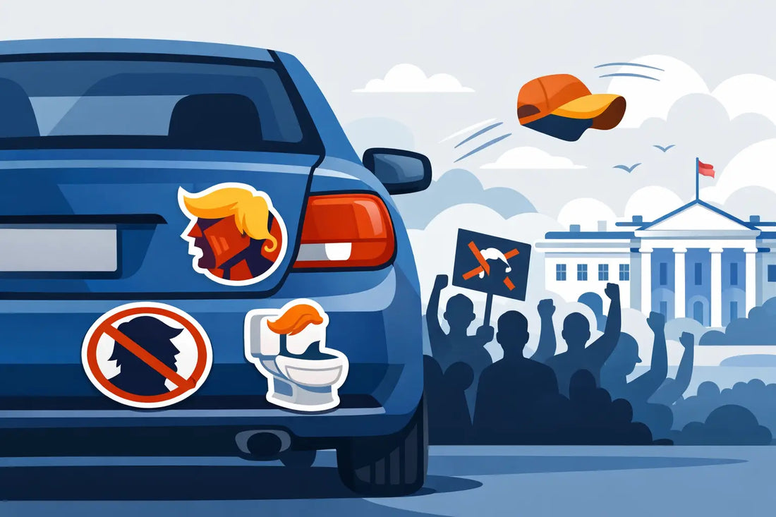 Anti Trump Car Magnets That Say It Loud