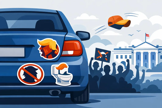 Anti Trump Car Magnets That Say It Loud