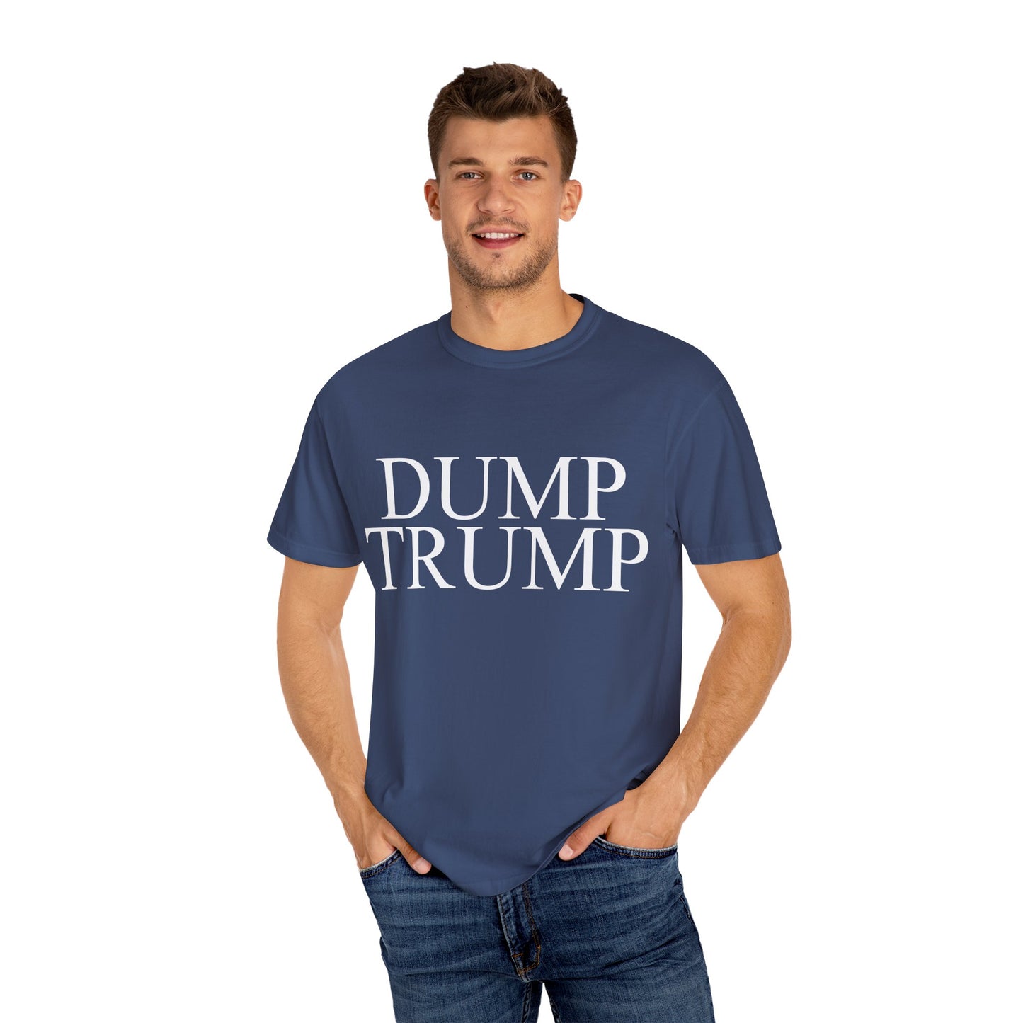 Dump Trump Unisex Garment-Dyed T-shirt