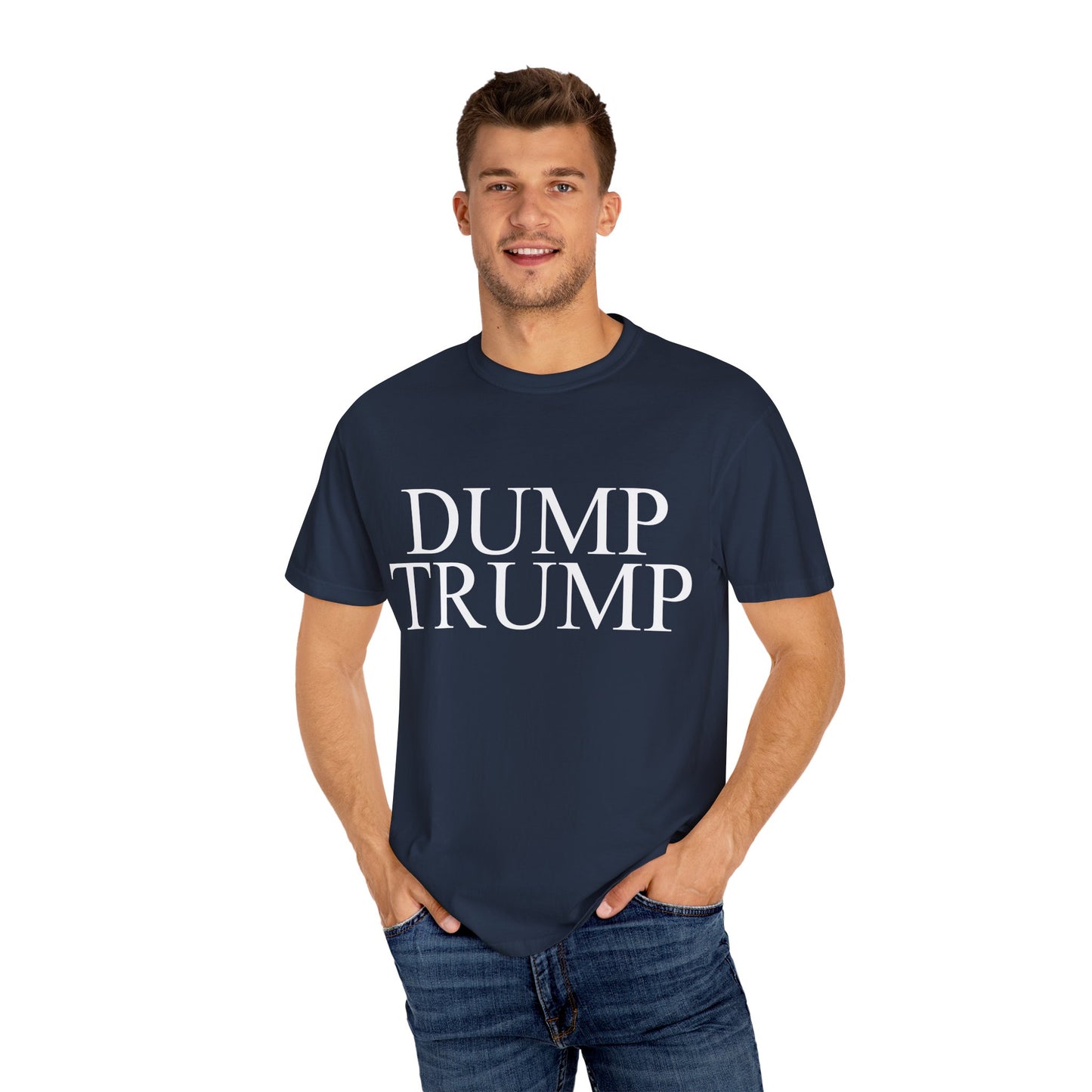 Dump Trump Unisex Garment-Dyed T-shirt
