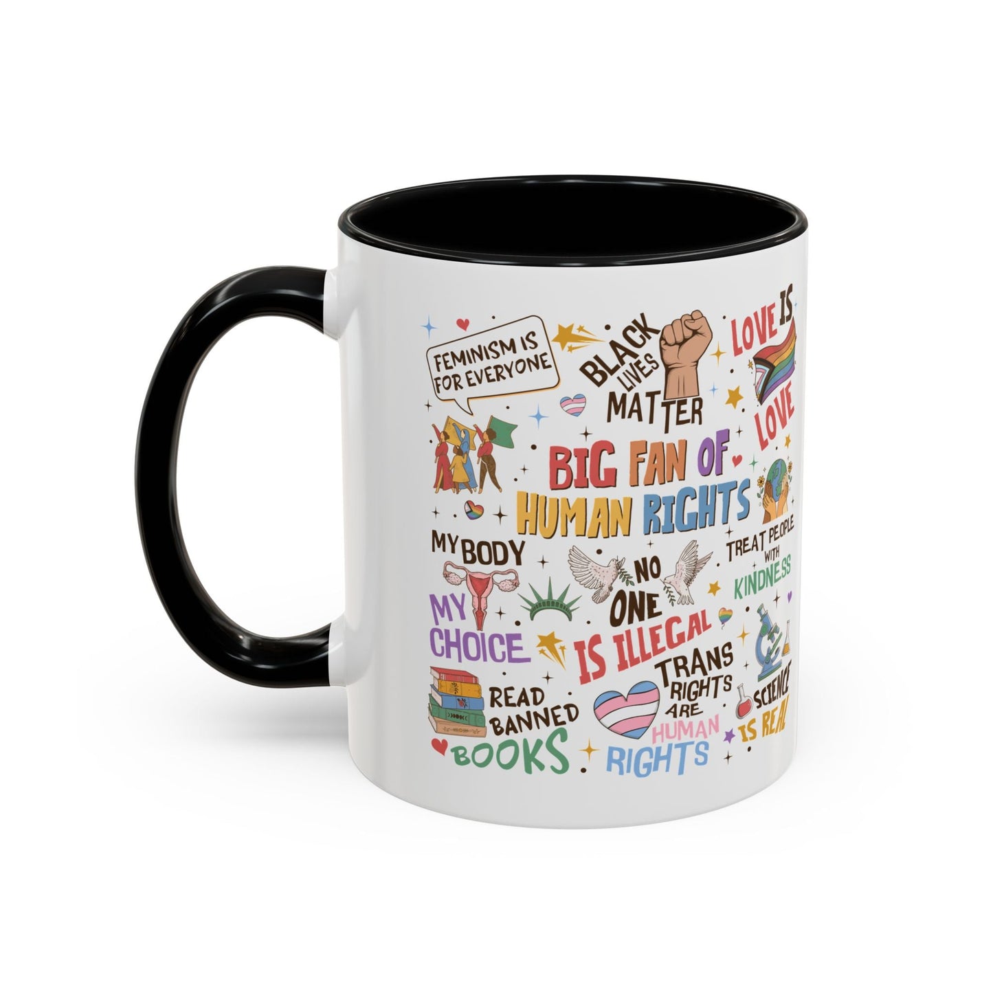 Big Fan of Human Rights Mug