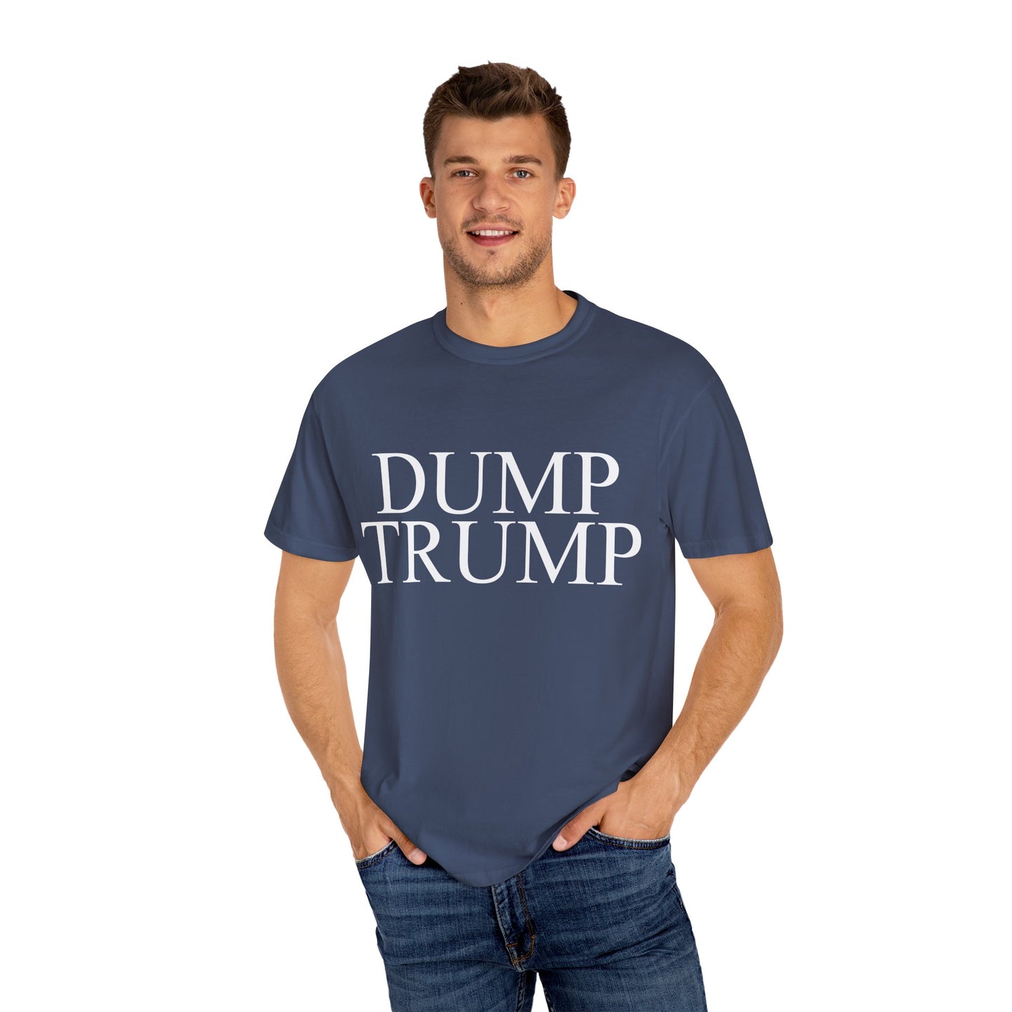 Dump Trump Unisex Garment-Dyed T-shirt