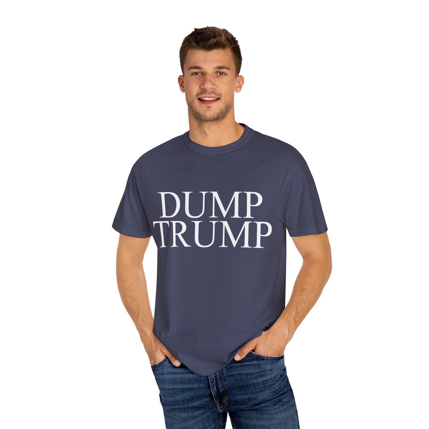 Dump Trump Unisex Garment-Dyed T-shirt