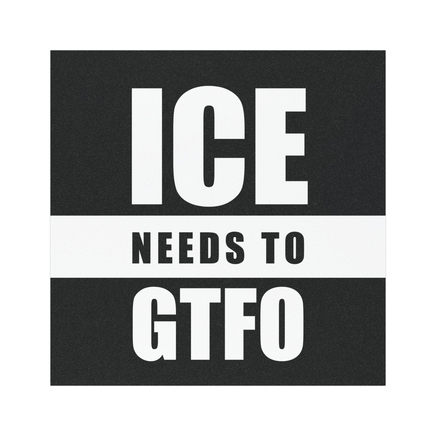 Anti-ICE Magnet - ICE GTFO