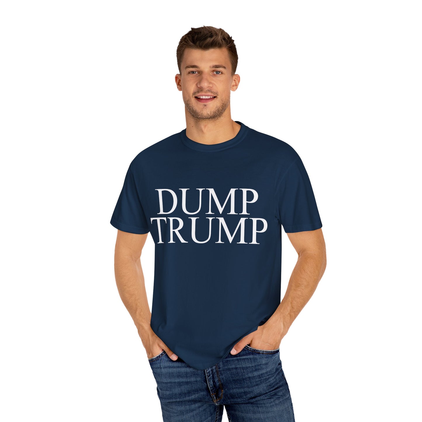 Dump Trump Unisex Garment-Dyed T-shirt