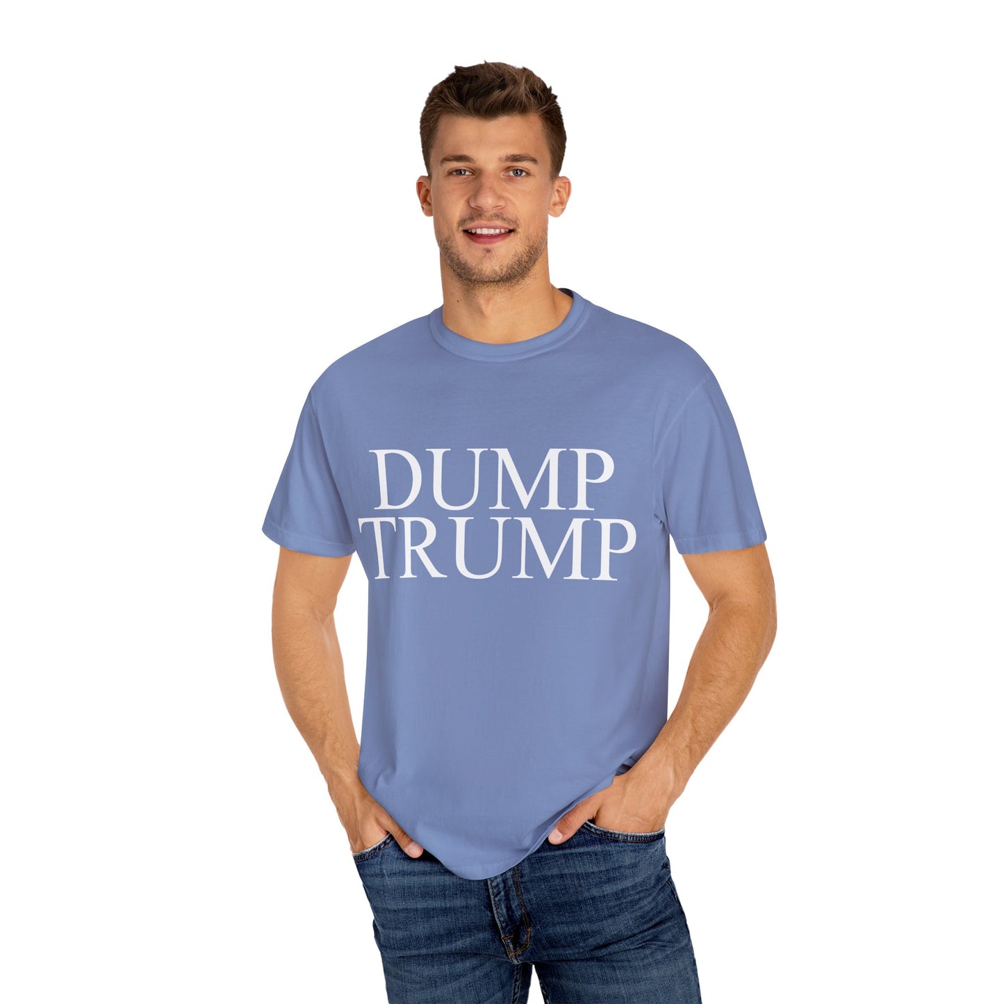 Dump Trump Unisex Garment-Dyed T-shirt