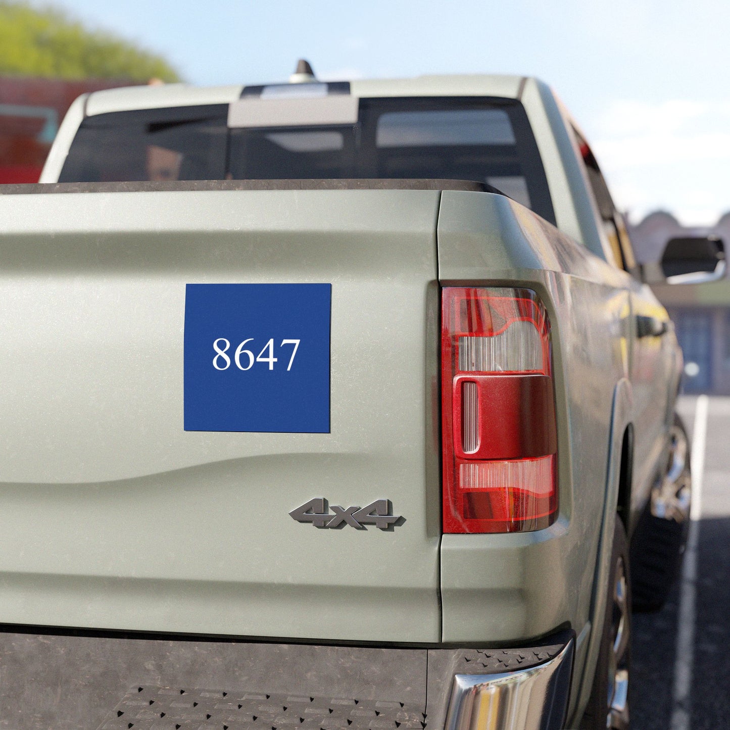 8647 Car Magnet