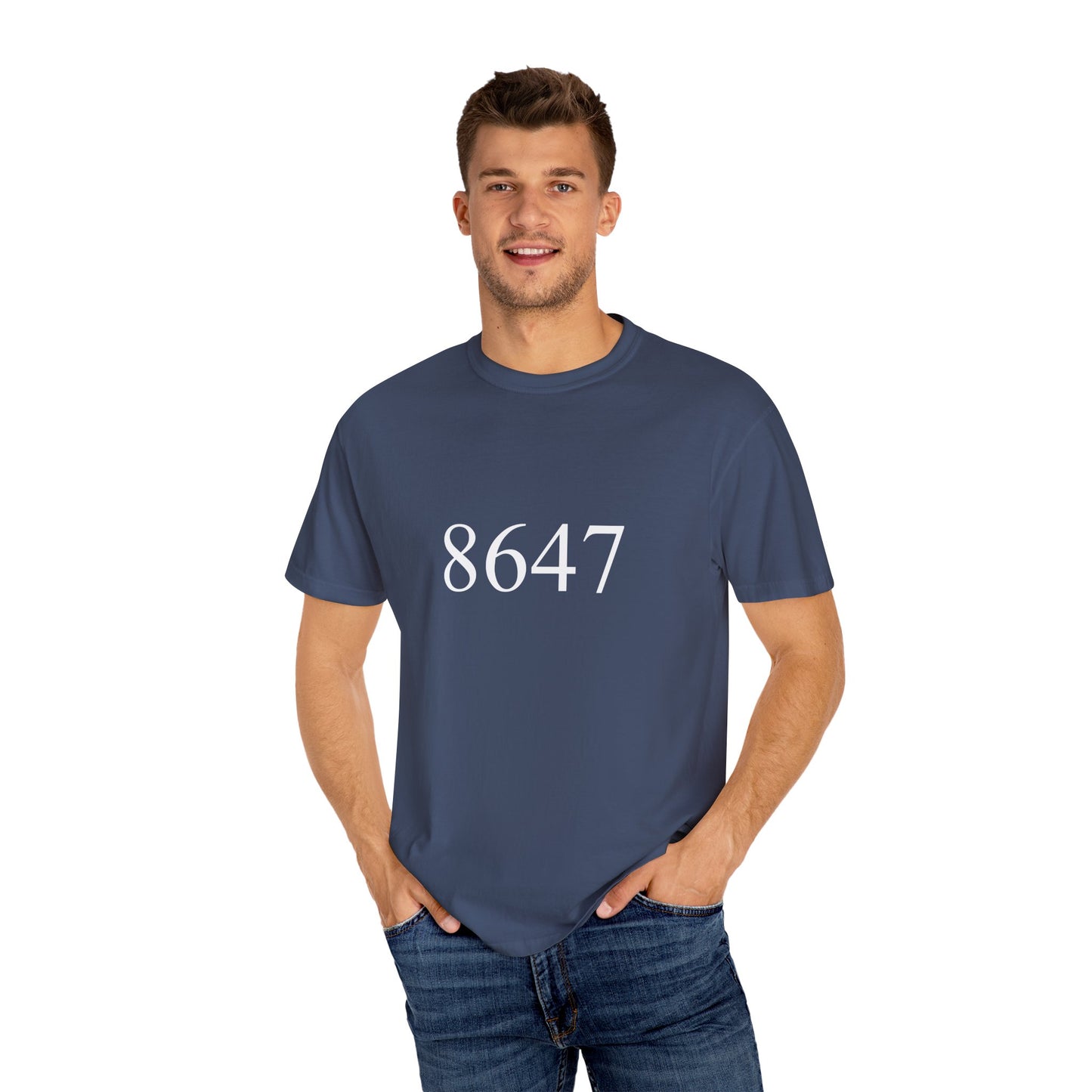 8647 Unisex Garment-Dyed T-shirt