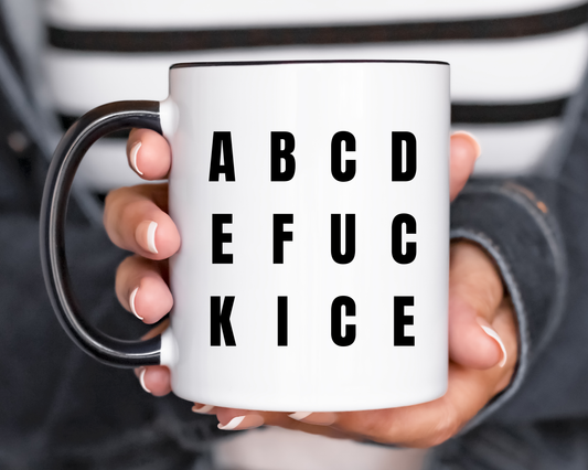Anti-ICE Mug - Clever Fuck ICE Coffee Mug