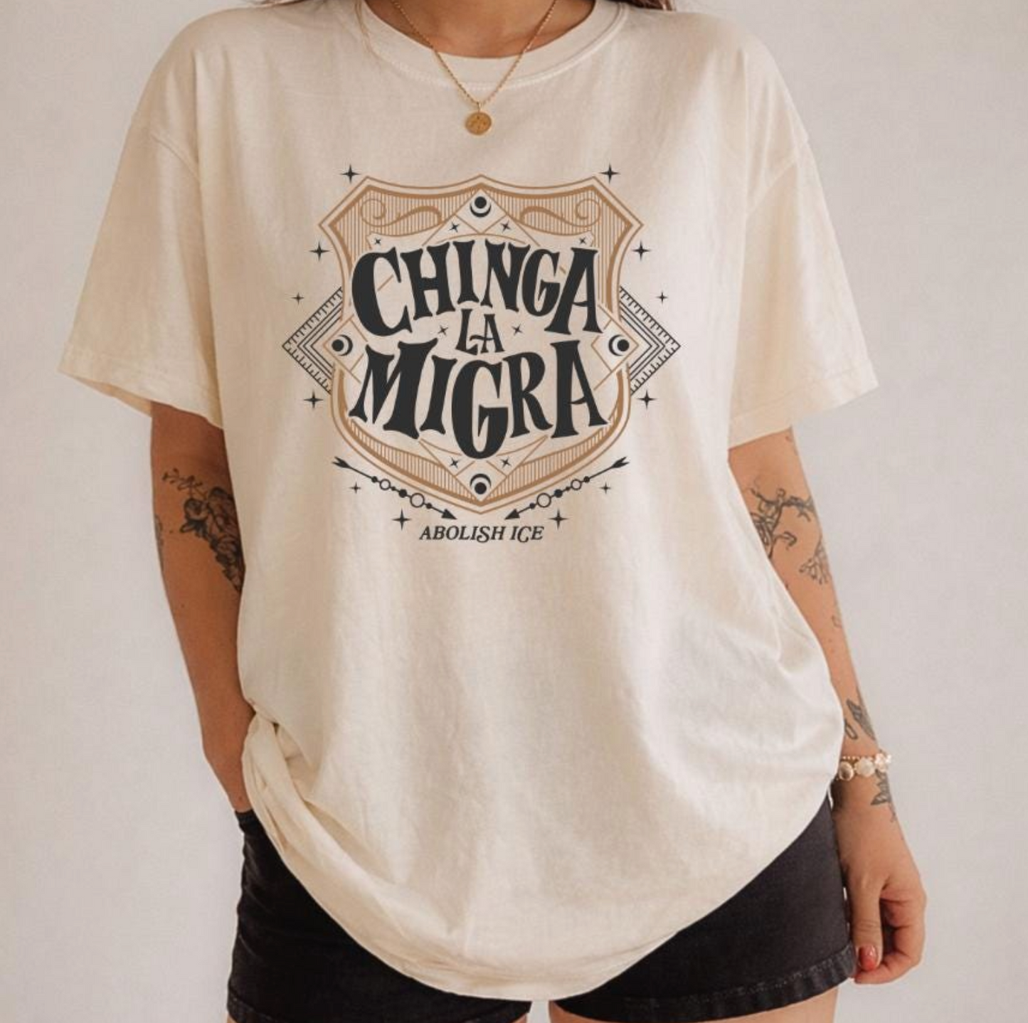 Chinga La Migra Abolish Ice Shirt