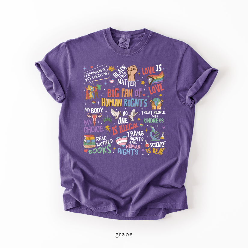 Big Fan of Human Rights Shirt