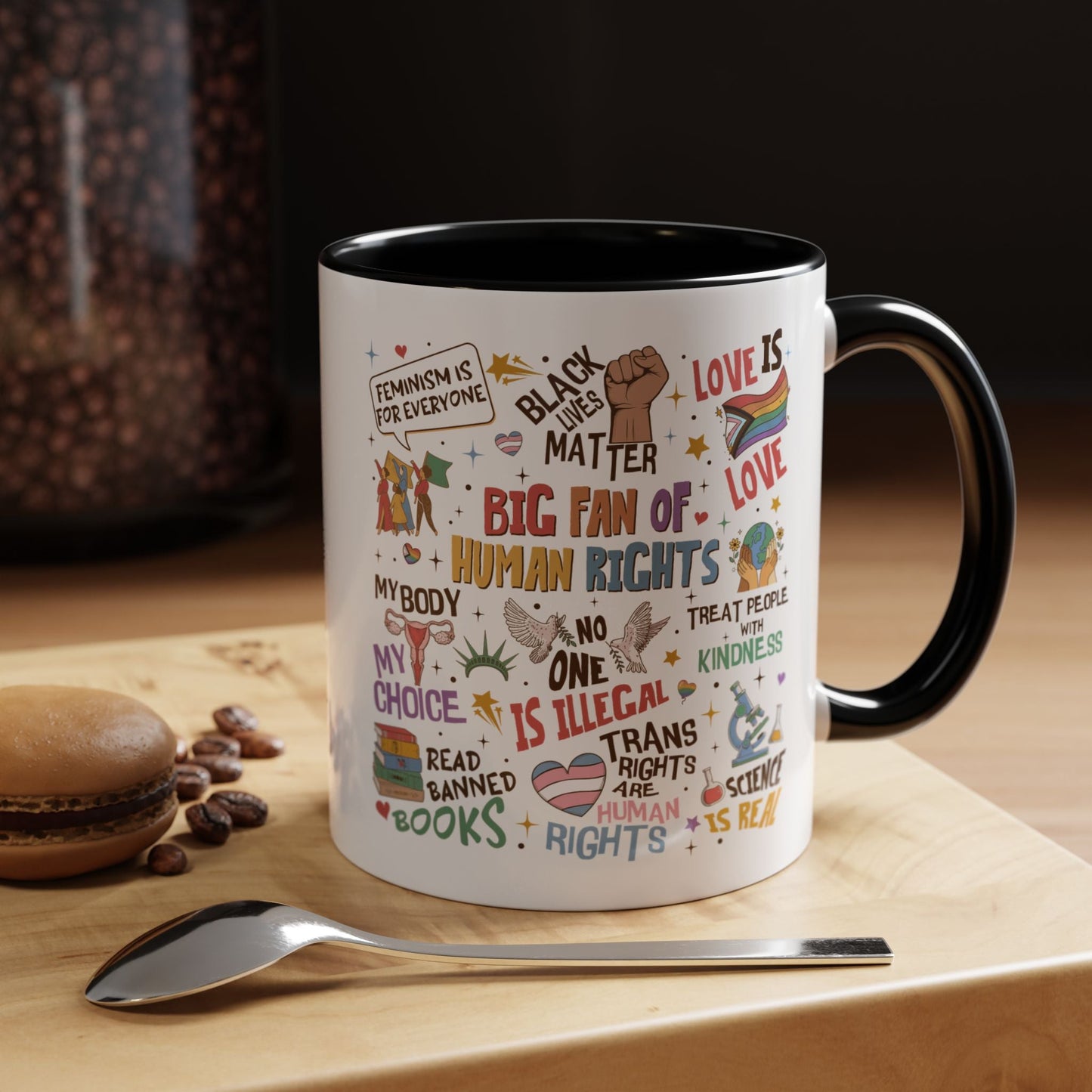Big Fan of Human Rights Mug