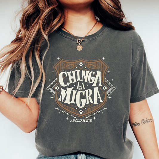 Chinga La Migra Abolish Ice Shirt